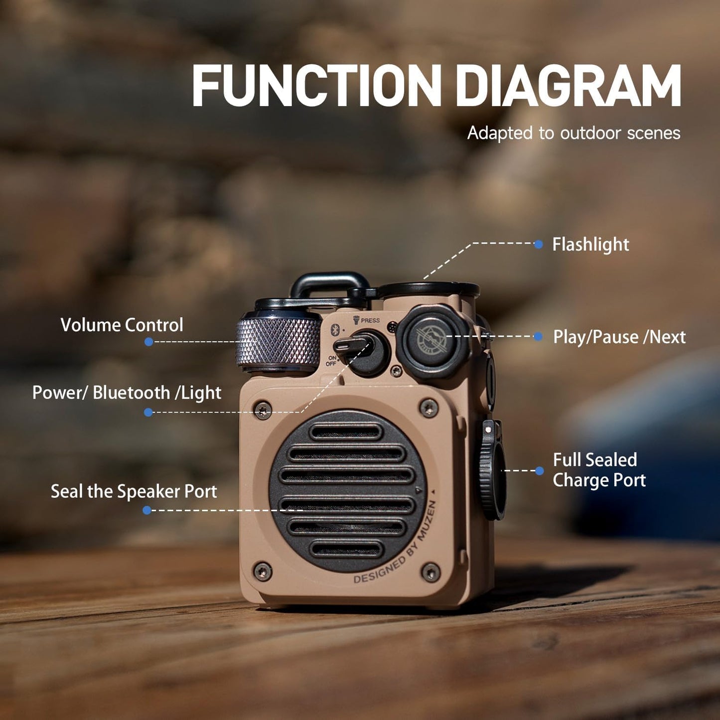 WILDCORE™ Tactical Speaker
