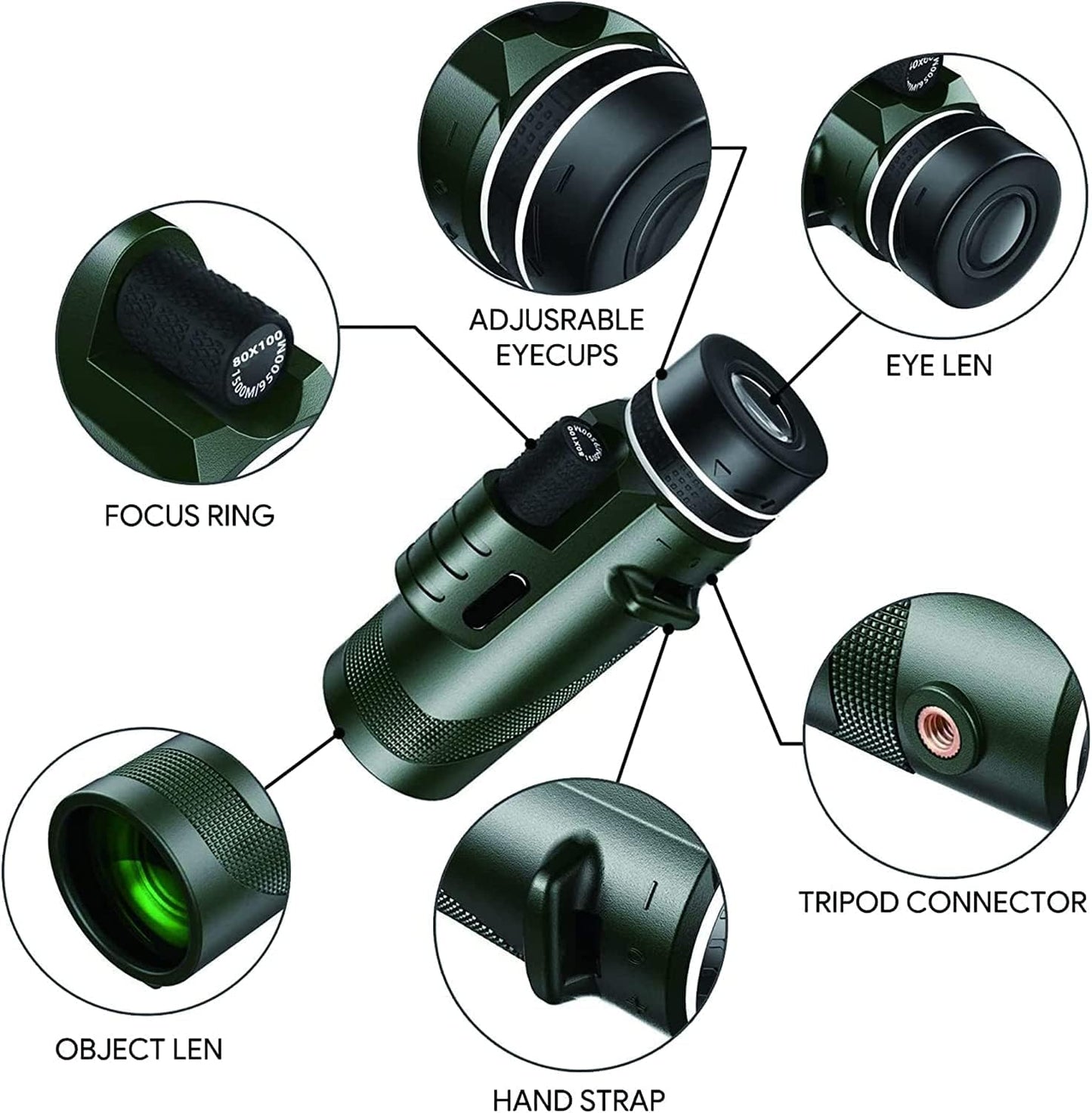 RAZOR-EYE™ Tactical Monocular