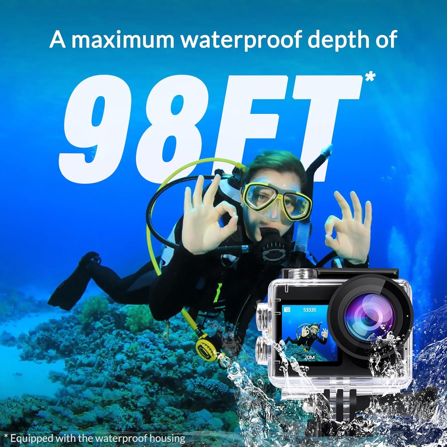 ICEFOX™ 4K Taktische Action-Cam