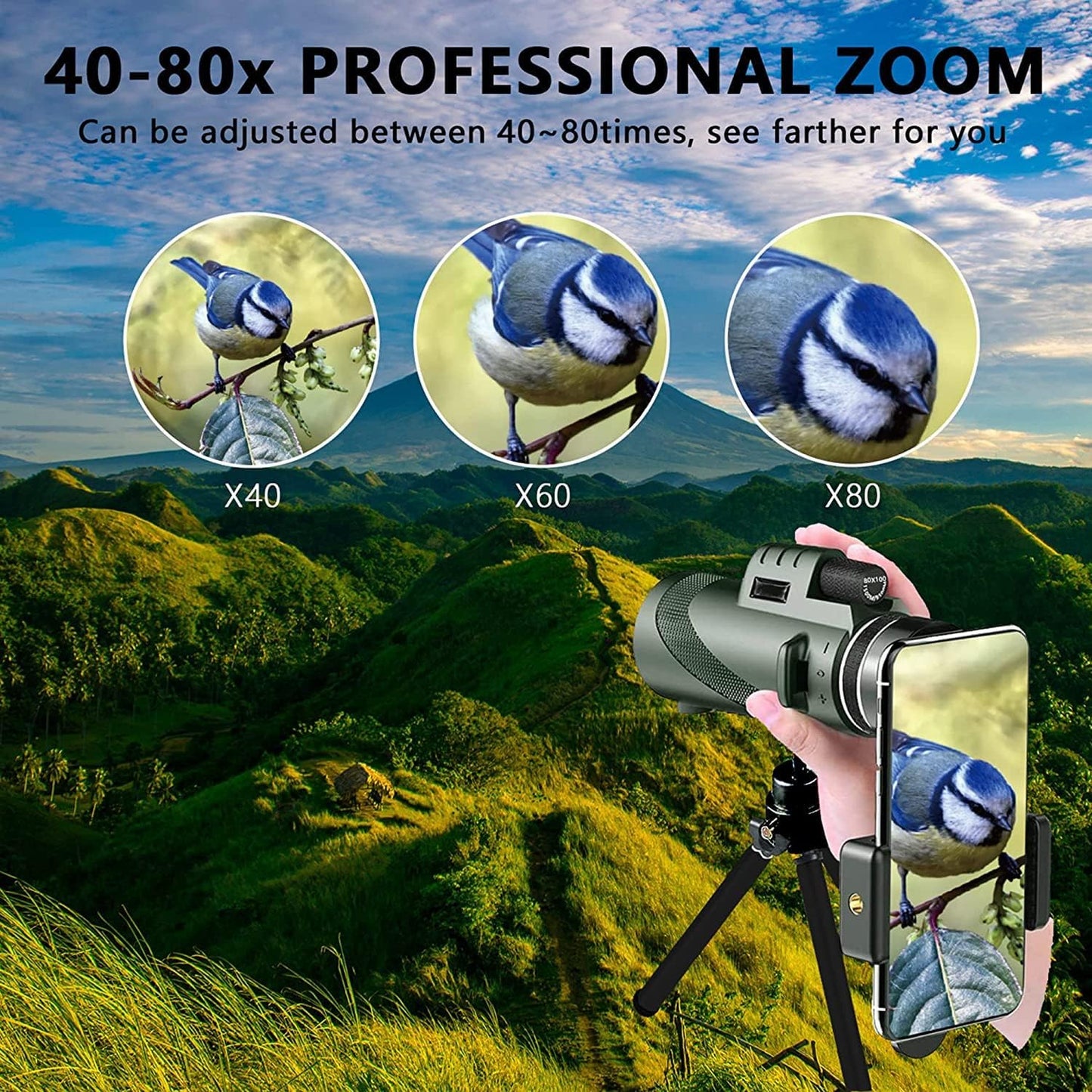 RAZOR-EYE™ Tactical Monocular