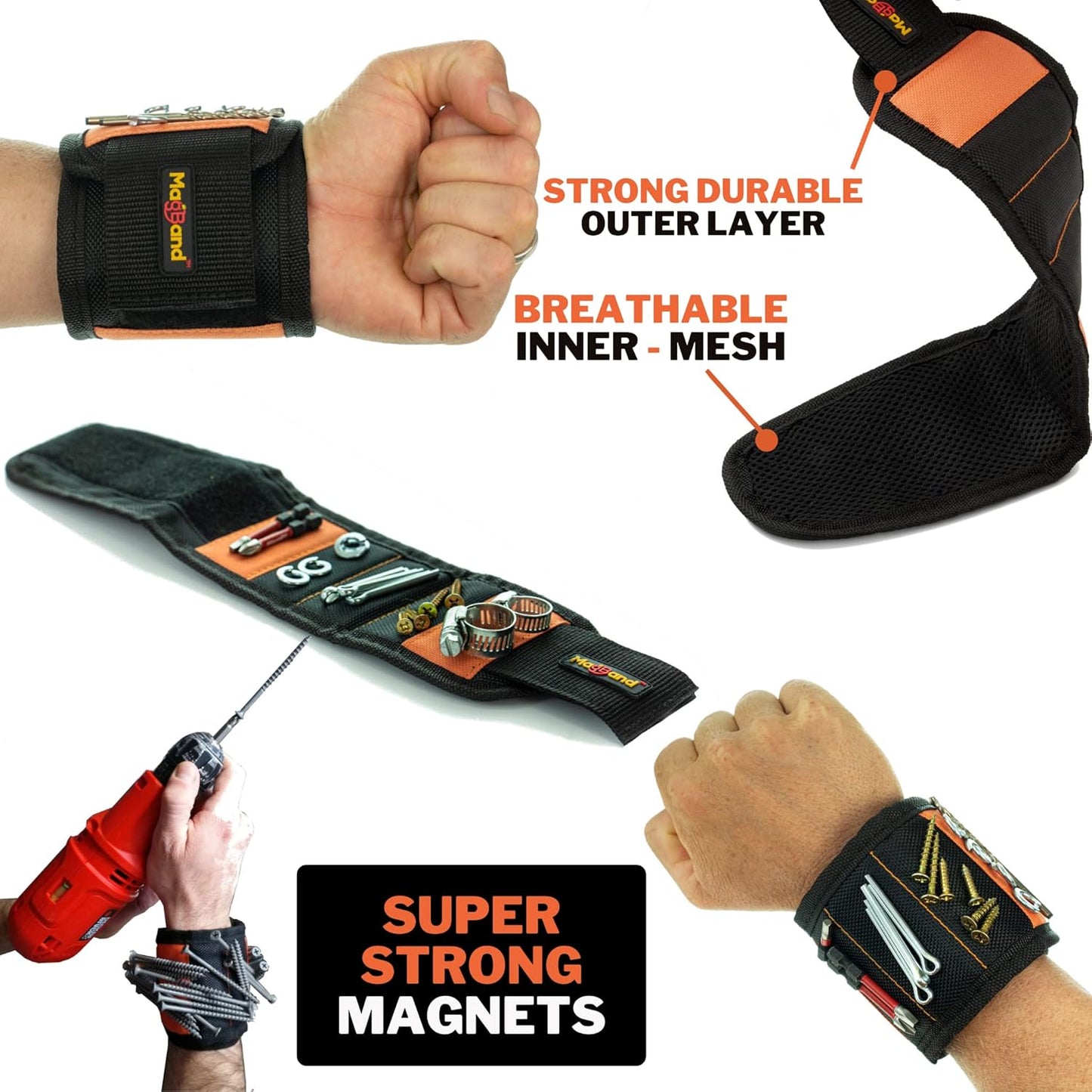 MagBand™ Magnetic Tool Band