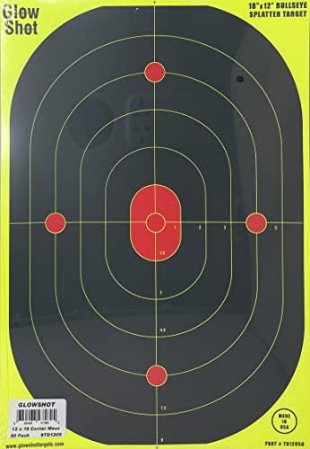 GLOWSHOT™ Reactive Shooting Targets