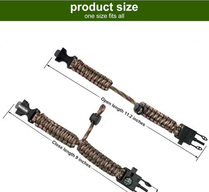 SURVIVORSTRAP™ Paracord Bracelet